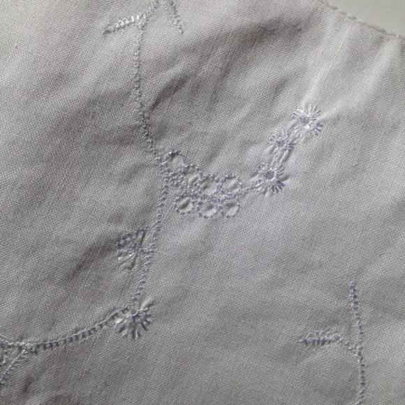 White Egyptian Cotton Spaghetti Strap Top - Picture 9 of 12